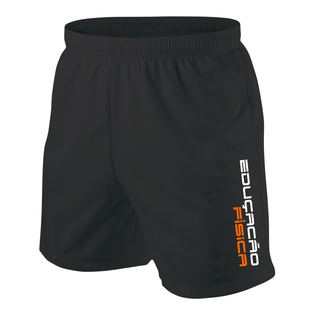SHORTS BERMUDA EDUCAÇÃO FÍSICA LOGO TREINO ACADEMIA FITNESS