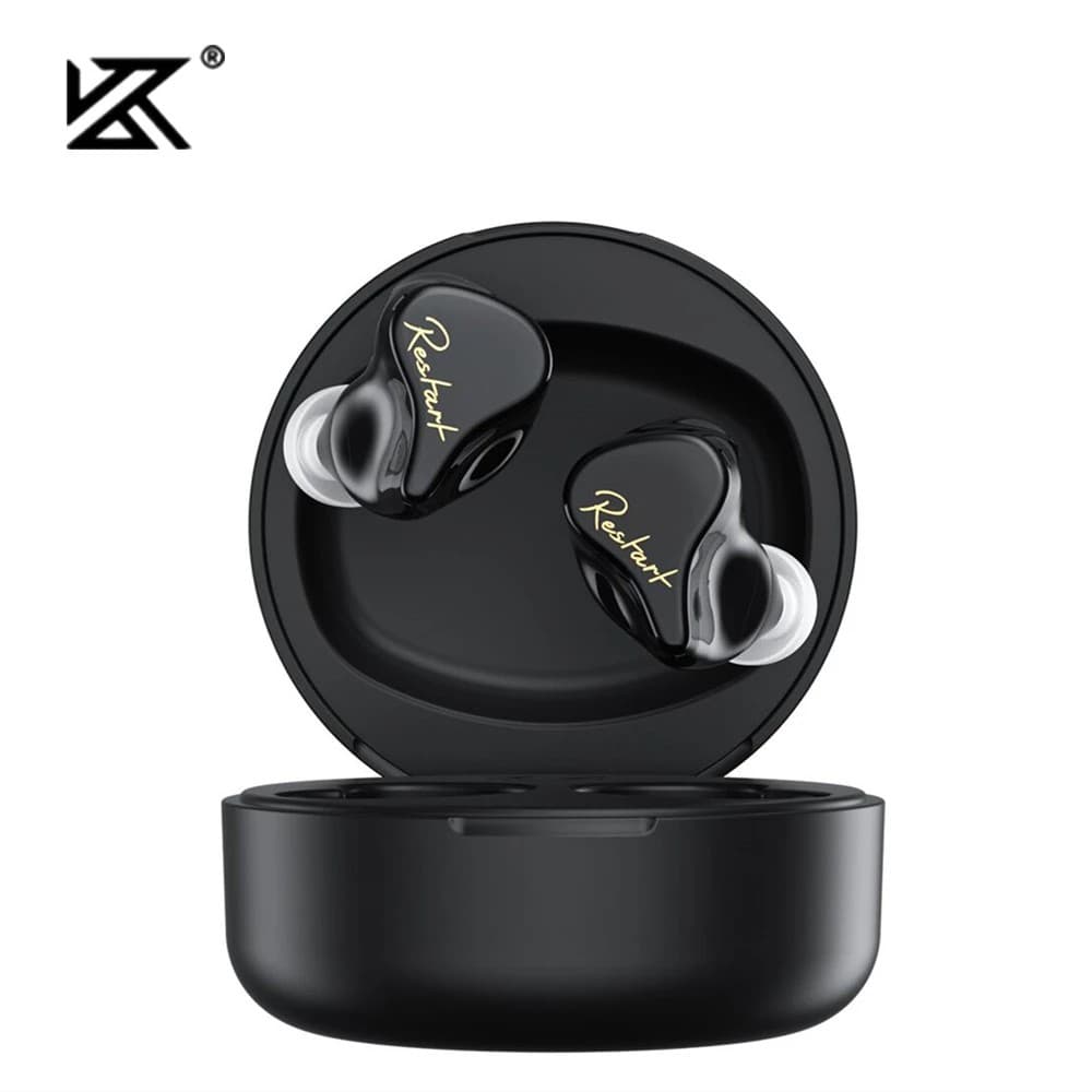 KZ SKS 1BA+1DD TWS Fones de Ouvido Bluetooth 5.2 Híbridos para Jogos, Controle por Toque, Cancelamento de Ruído, Fone