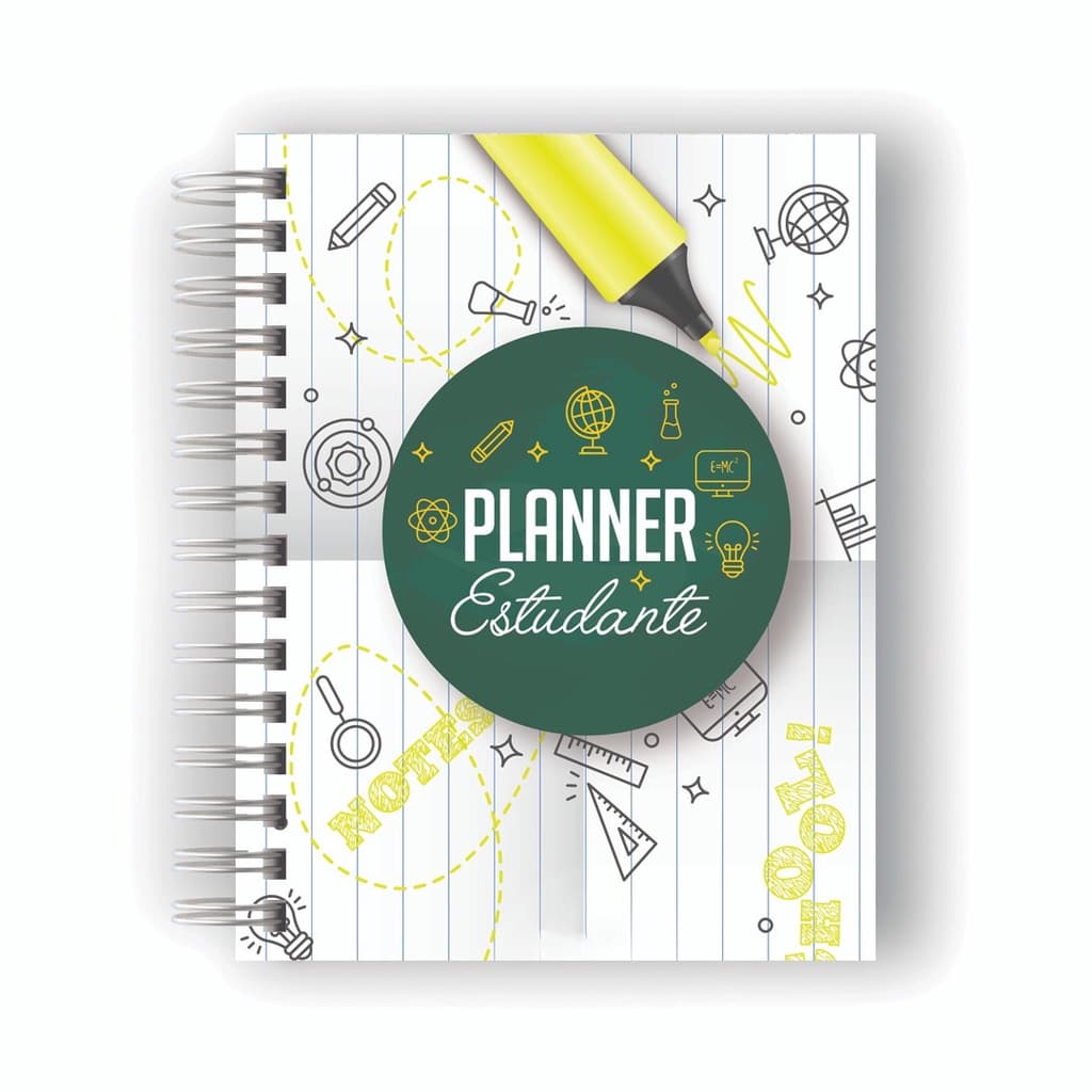Planner Permanente Estudante Estudo