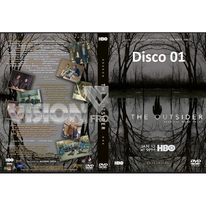 Dvd The Outsider - 1ª Temporada Completa - Legendado ou Dublado - 03 Discos