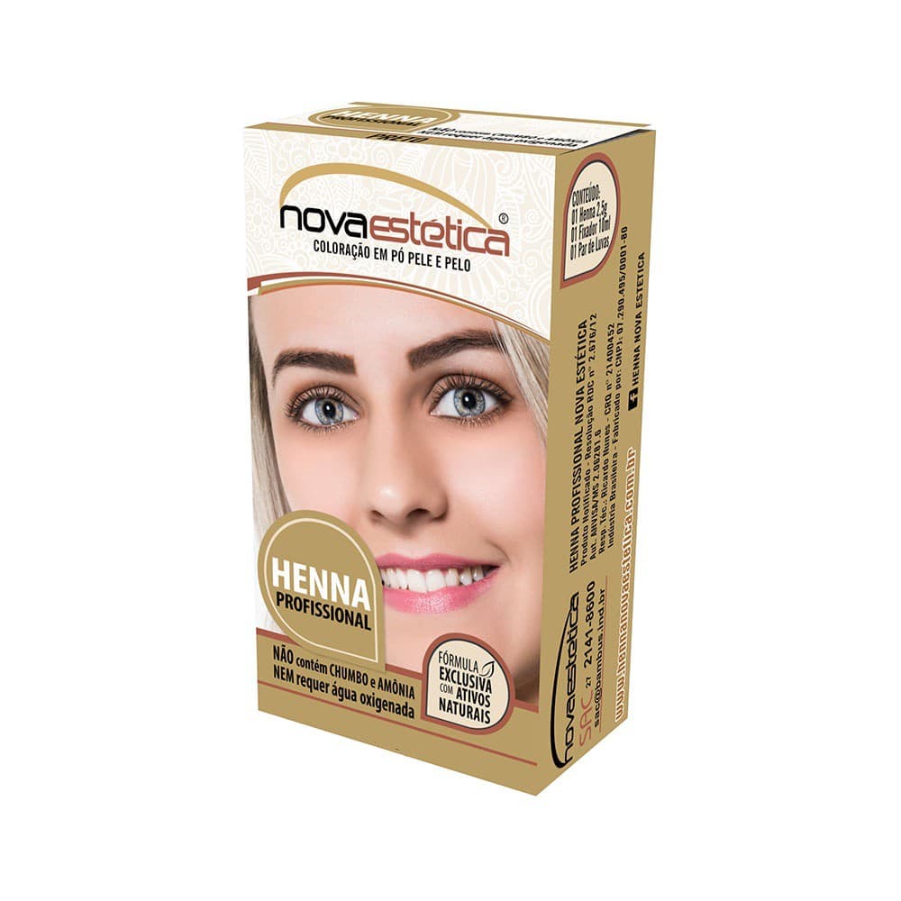 Henna para Sobrancelha Nova Estética