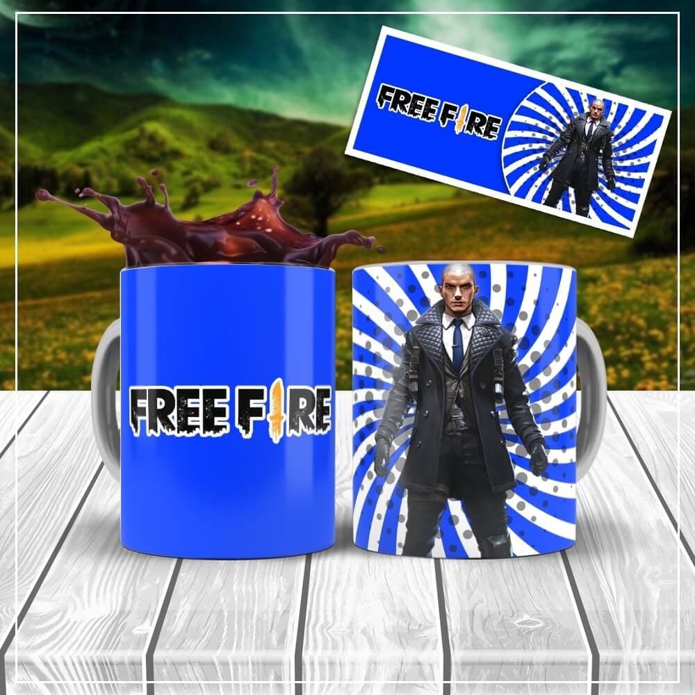 Caneca Personalizada Jogo Do Free Fire Porcelana Ref06