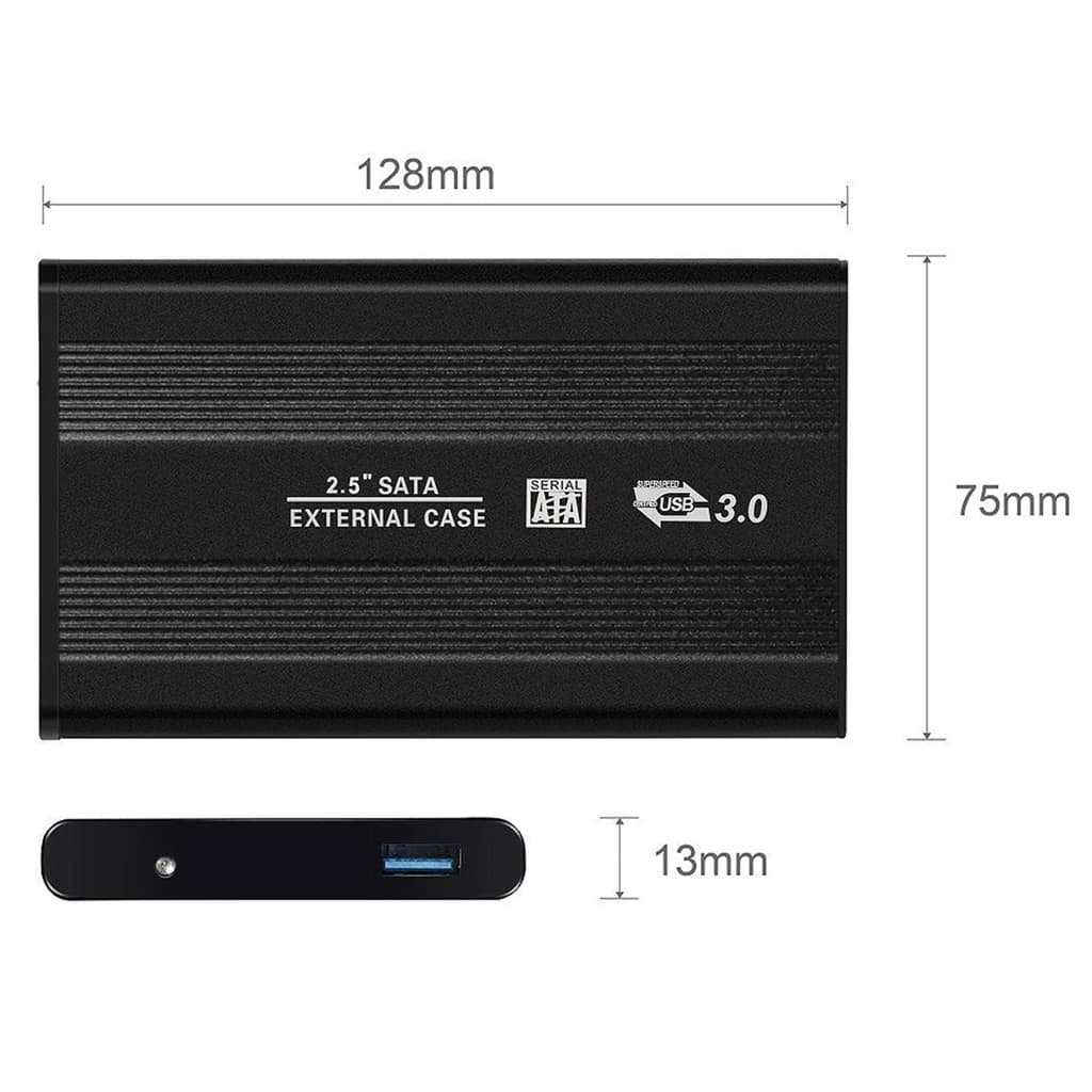 Case Para Hd 3.0 Externa Hd Sata 2,5 Notebook Xbox One Ps4