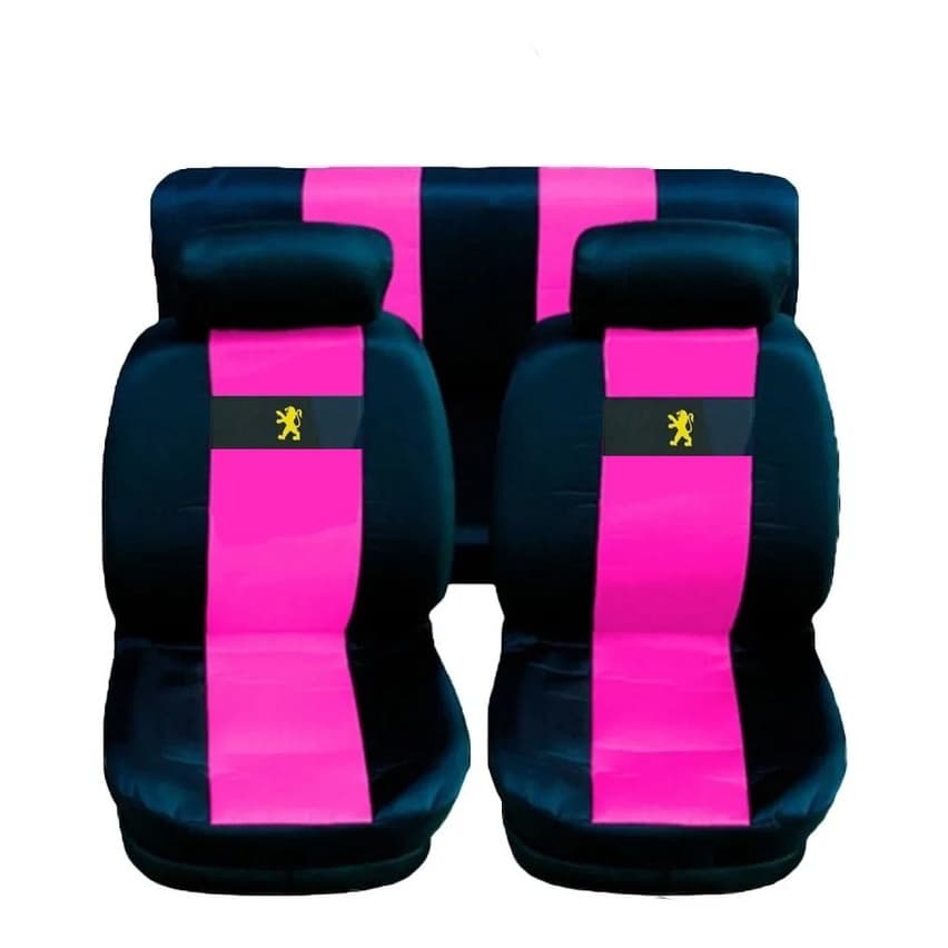 Capa Banco Carro Automotivo Peugeot 206 207 208 Tecido Todas as cores: Vermelho-Rosa-Azul-Verde-Amarelo-Branco