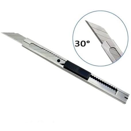 Estilete Multiuso Aço Inoxidável 9mm Estreito