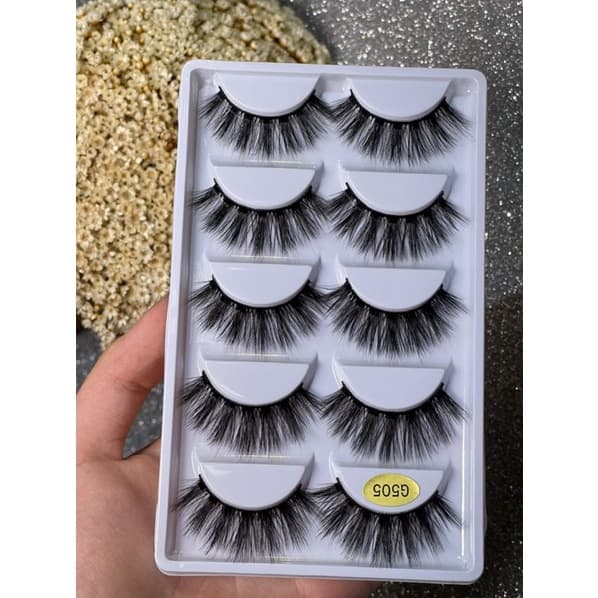 Cílios Postiços 5 pares G505