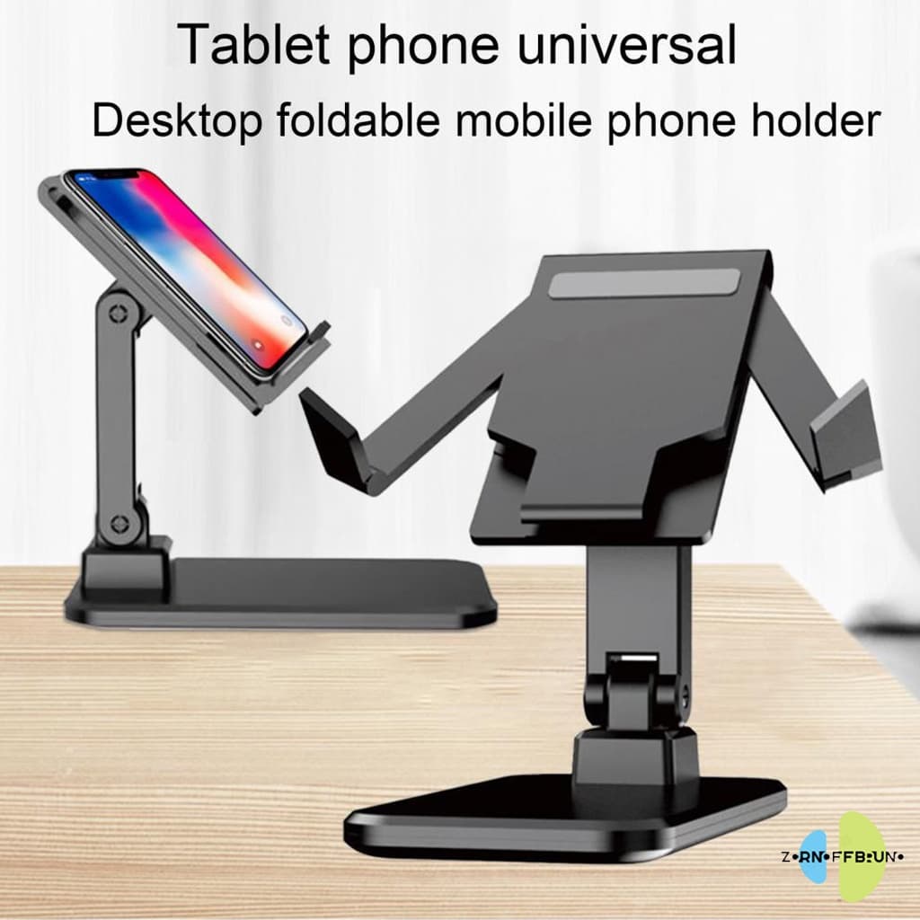 Suporte Para Celular E Tablet Dobrável Ajustável Apoio Mesa