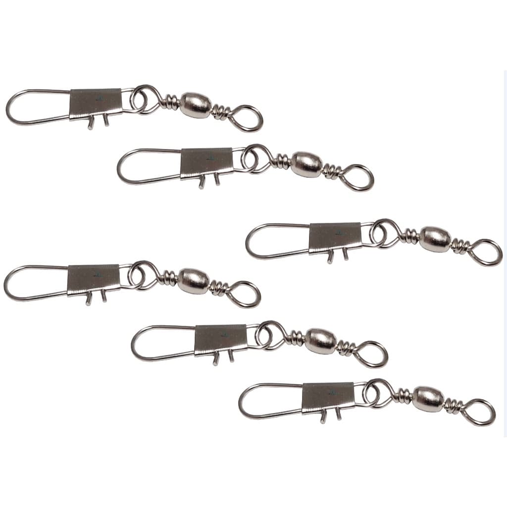 Kit 10un Snap Engate Rápido Com Destorcedor Girador Pesca - DIVERSOS TAMANHOS