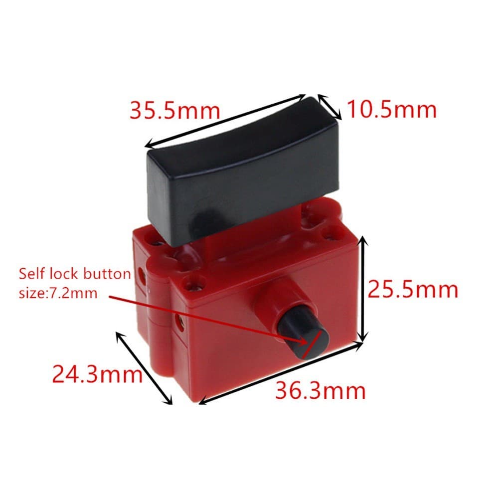 1 Peça FA2-10/2B 10A 250V 5E4 Grande pullout Guindaste Cortador Interruptor Da Máquina De Corte