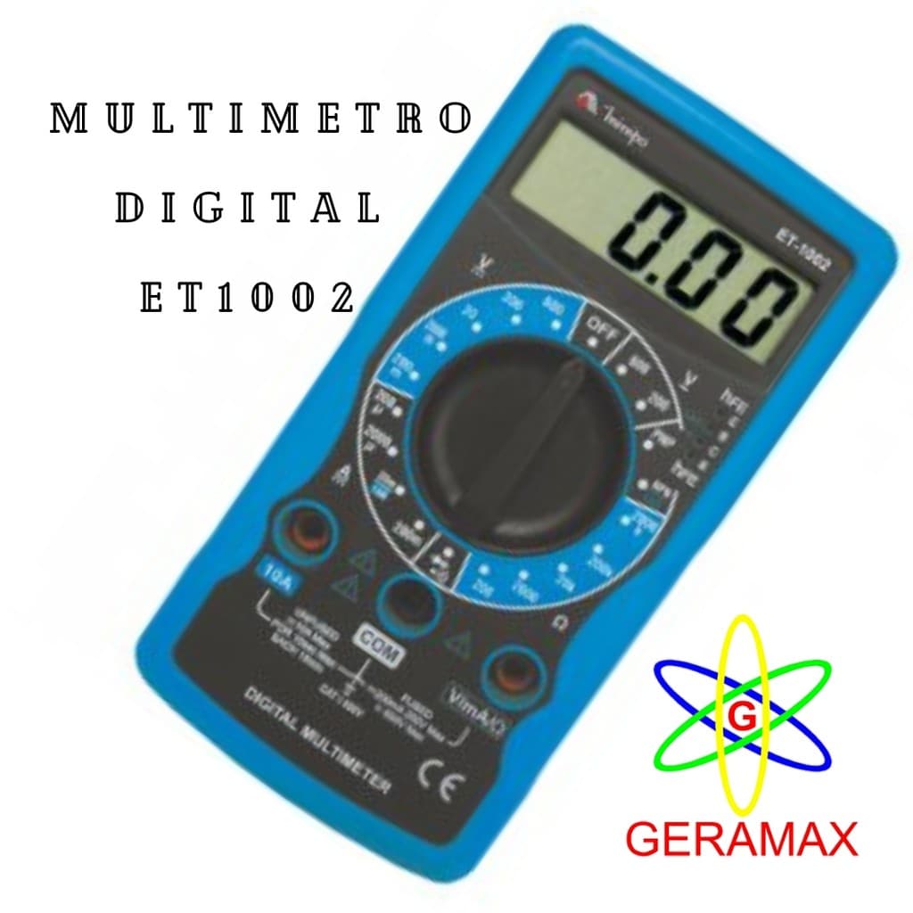 MULTIMETRO DIGITAL ET-1002 MINIPA, MULTIMETRO ET 1002 MINIPA