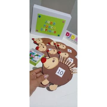 Jogo Do Porco Espinho Recurso pedagógico