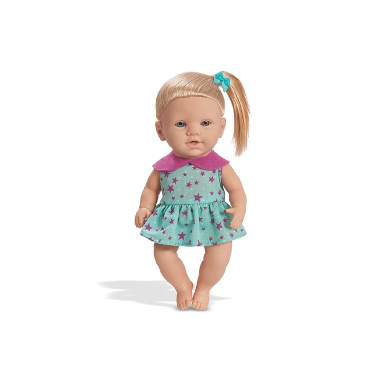 Boneca faz xixi brincadeira de menina boneca com cabelo loiro faz xixi boneca barata