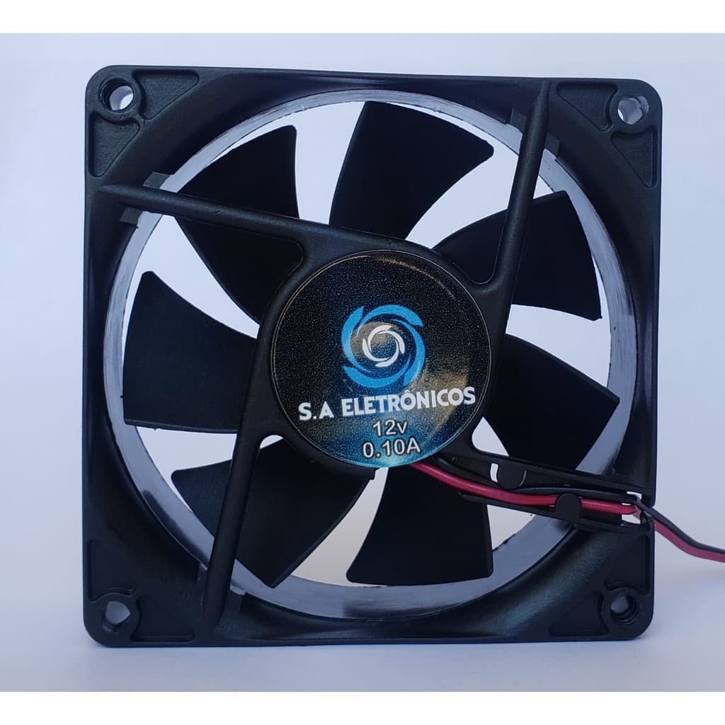 Cooler Ventoinha 8cm 12v 0.10a