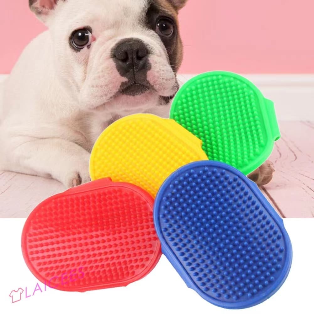 HUANG Tranquillt Escova Para Grooming/De Banho/Shampoo , Pente De Borracha De Massagem Com Punho Ajustável