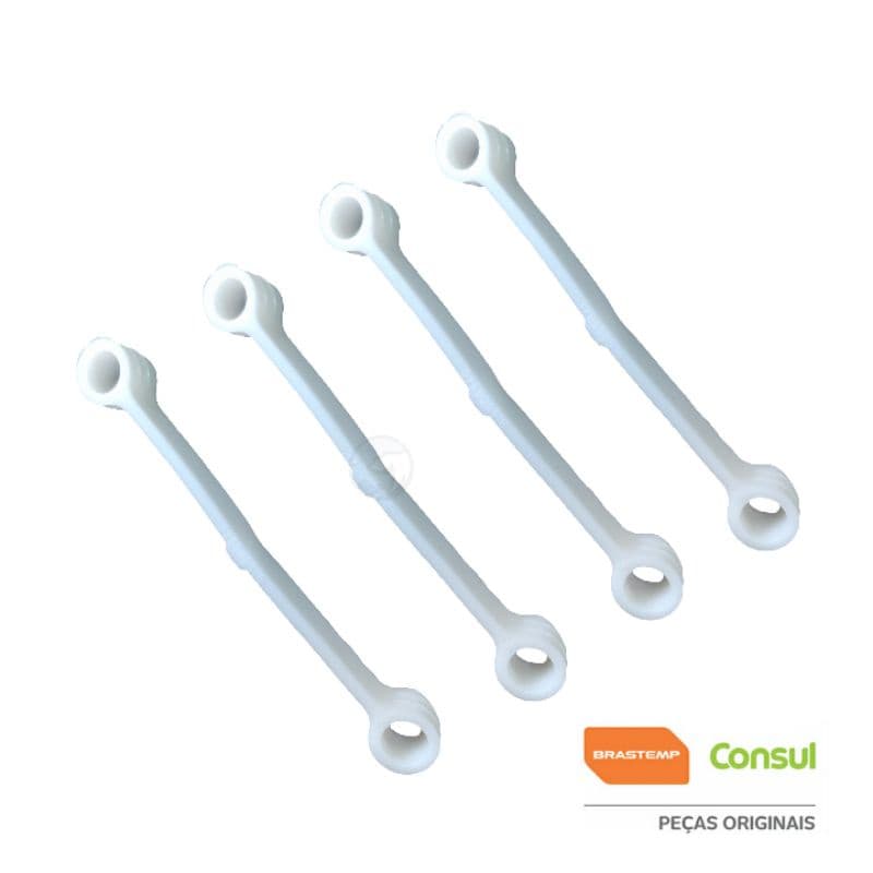 Kit 4 Tirantes Para Lavadora Brastemp Ative 11kg Original
