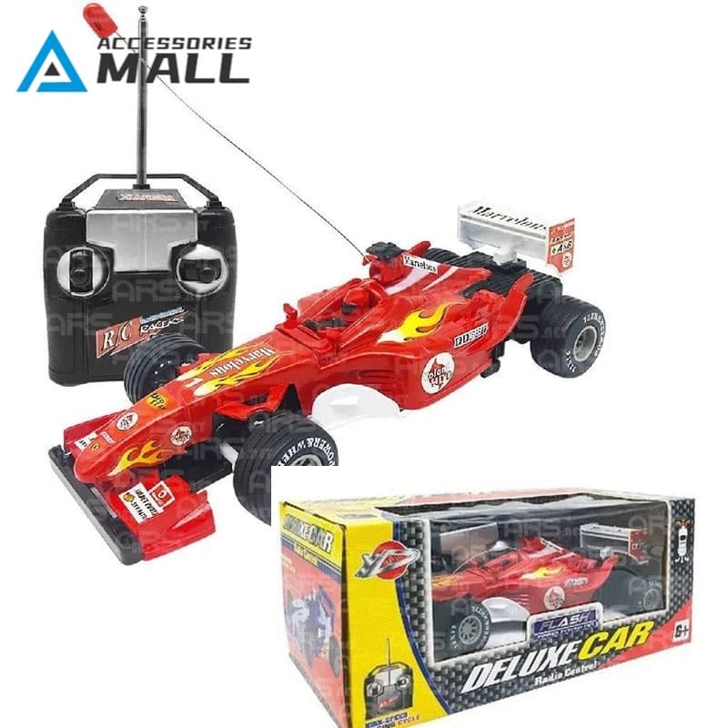 Carrinho De Controle Remoto Carro Corrida Tipo Formula 1 Deluxe Car  Presentes de férias para crianças