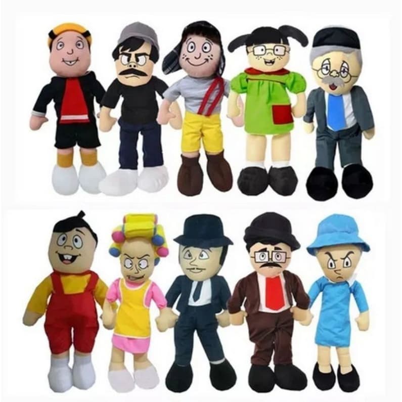 Boneco de Pelucia turma do chaves para meninos e meninas