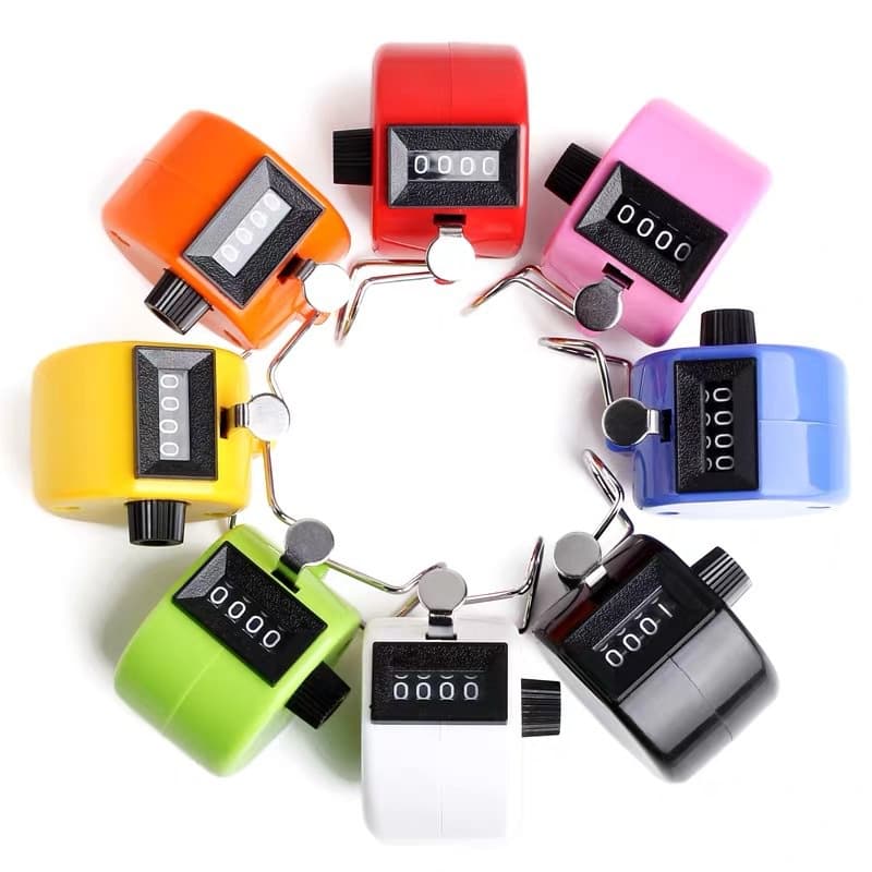 Contador De Contagem Port谩til , N煤mero De 4 D铆gitos , Manual Mec芒nico , De Dedo , Clicker