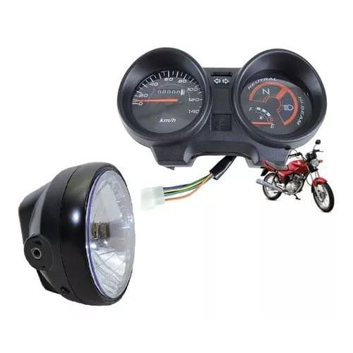 Painel Titan150 ks/es 04/08+Farol Completo titan 150 **Com Nota Fiscal para Vistoria
