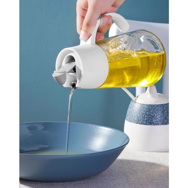 Mini Jarra Azeite Molhos Óleo Vinagre Dispenser Porta Tempero Galeteiro Com Tampa
