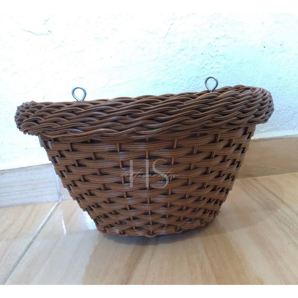 Vaso Parede G Vaso De  Flores Redondo Fibra Sintetica Vaso De Planta Decoracao Jardim Presente