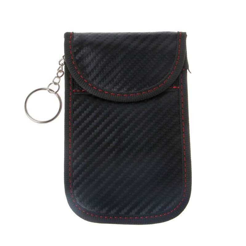 BO Faraday Saco Para Chave Fob Conveniente Carro RFID Sinal Bloqueio Anti Roubo Bolsa-Hacking Caso Bloqueador Pr