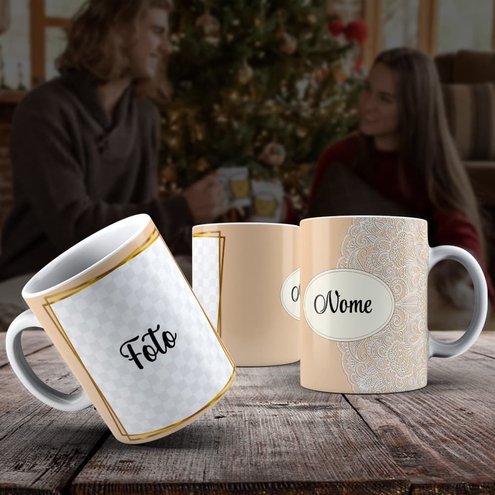 Caneca Personalizada com Foto e Nome