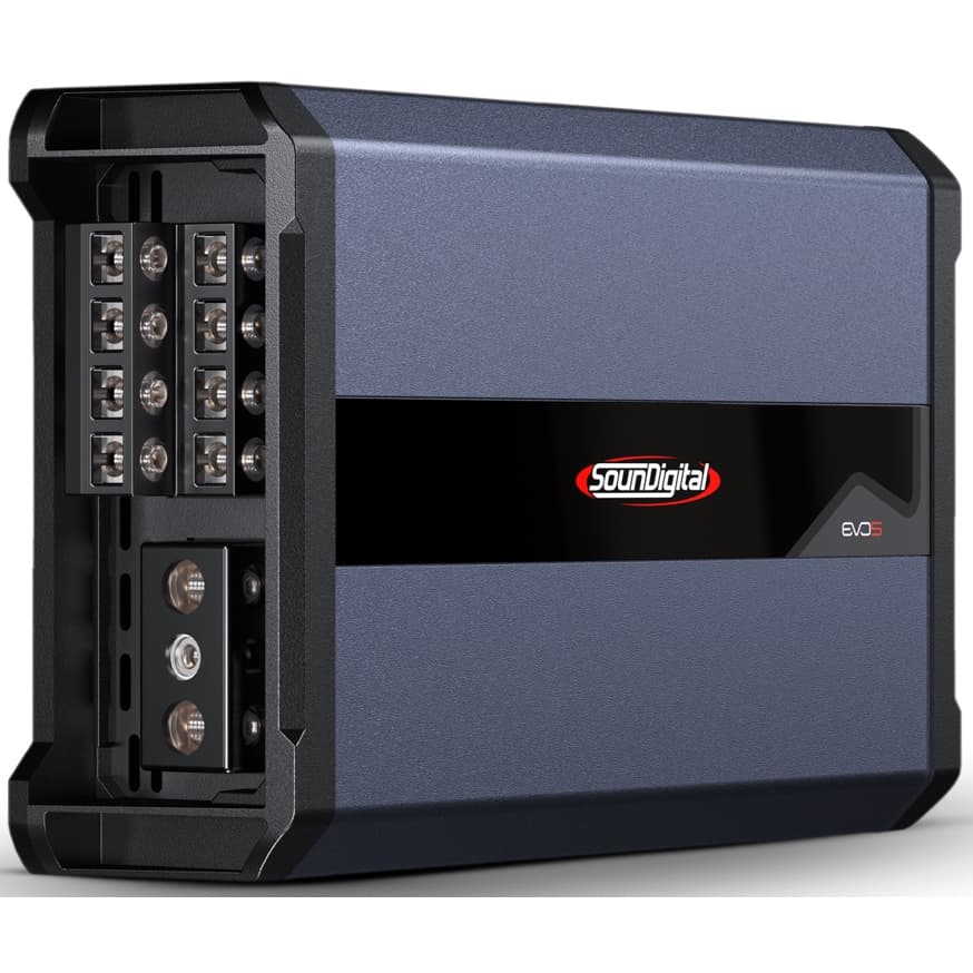 Módulo Amplificador Soundigital 2000.4 Evo5 2 Bridge de 2 ou 4 ohms 4 canais 2000w RMS