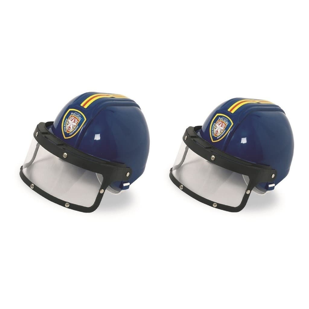 Capacete Policia Infantil Fantasia Police Kit C/ 2 Capacetes