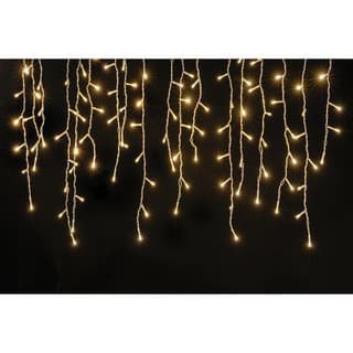 Pisca Pisca Cascata 100 Led Fixo Com Fio Branco 3 Metros