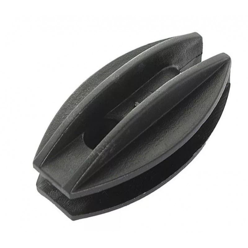 10 - Isolador Castanha Cerca Eletrica Preto Protecao U.V Rural Industrial