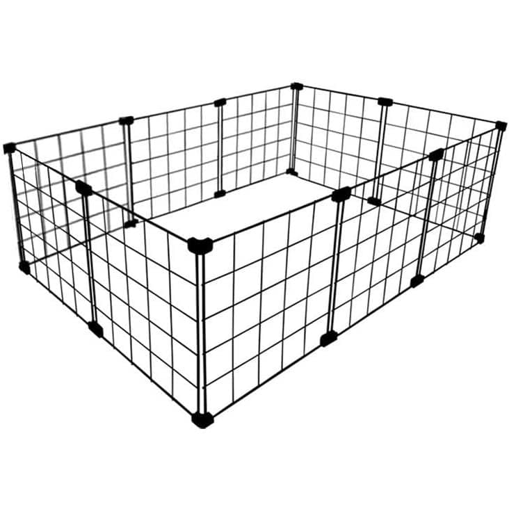 Cercadinho para Porquinho da Índia 120 cm x 80 cm x 30 cm Tela Aramada