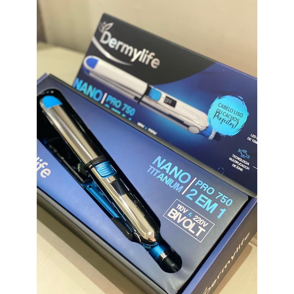 Chapinha Profissional Para Salão - Nano Titanium PRO750