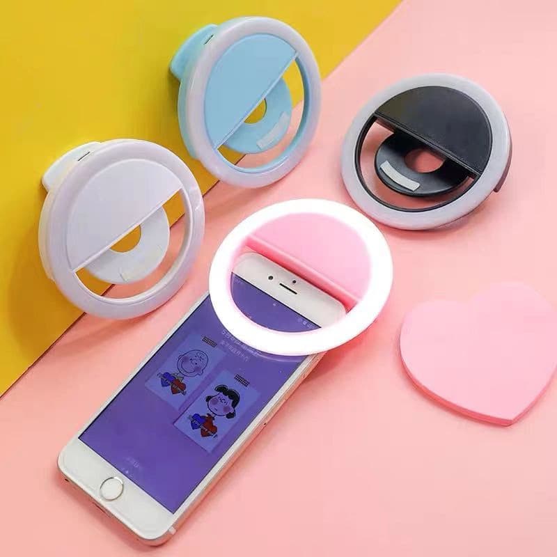 Anel De Led Luz Para Selfie Ring Light Flash Celular Iphone Galaxy Xperia
