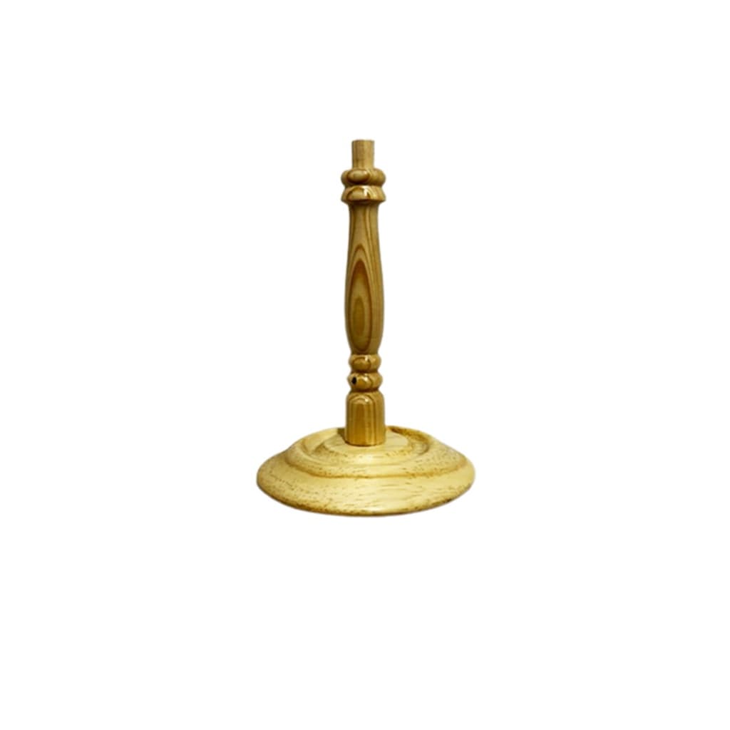 1 Pedestal de Madeira para mini Expositor Bijuteria loja