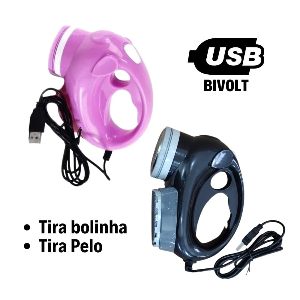 Papa Bolinha Bolinhas e Pelos Elétrico  USB Bivolt