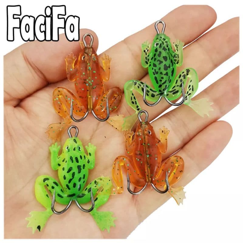 isca artificial frog sapinho perereca 5cm 3,8g pesca (1 unidade)