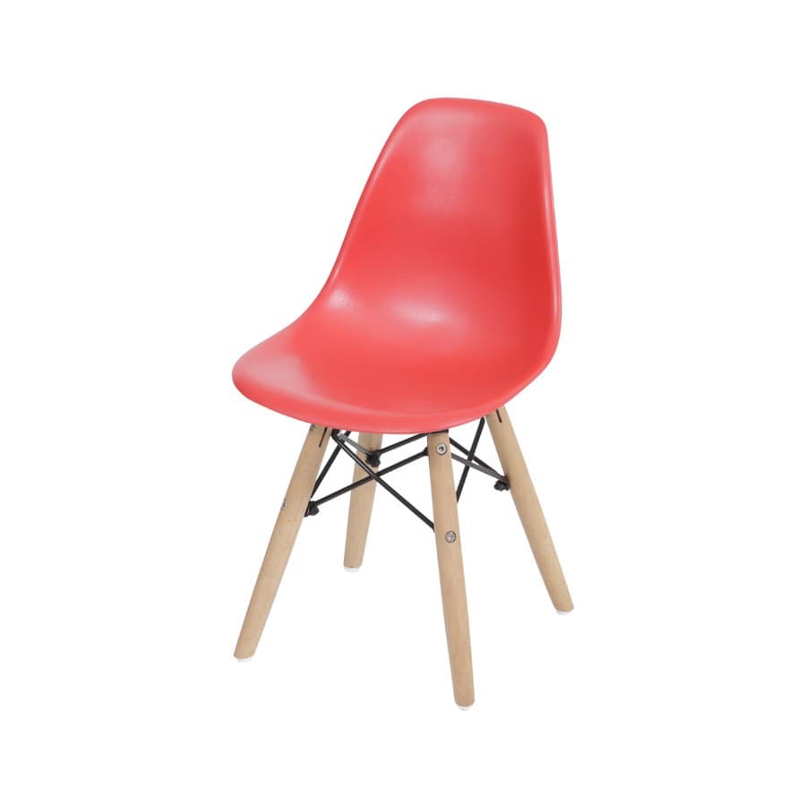 Cadeira de Jantar Infantil Boxbit Eames Base Madeira