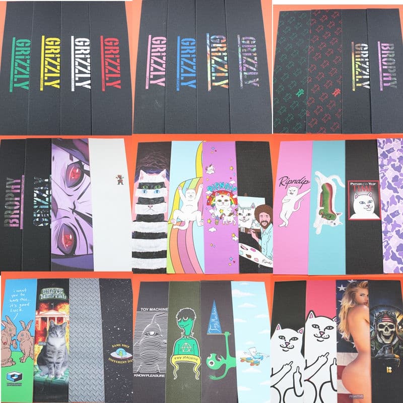 Lixa Mob GRIPTAPE air hole Grossa E Fina Areia ripndip Skate Profissional