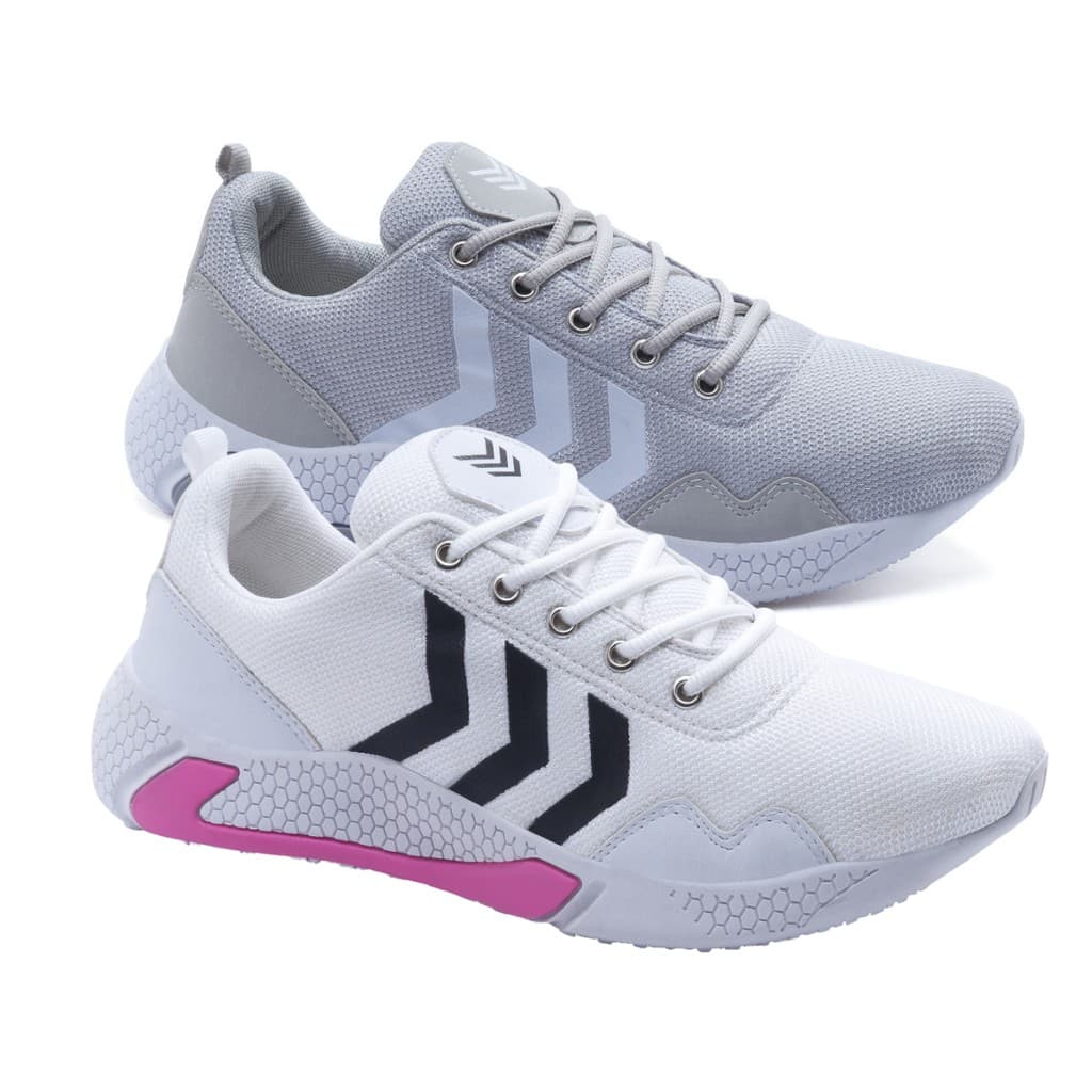 Tênis Feminino academia caminhada corrida leve  Kit 2 Tênis R-4000