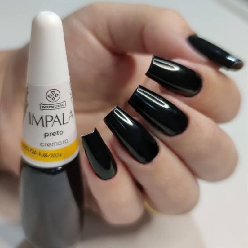 Esmalte Impala Preto Cremoso 7,5 ml