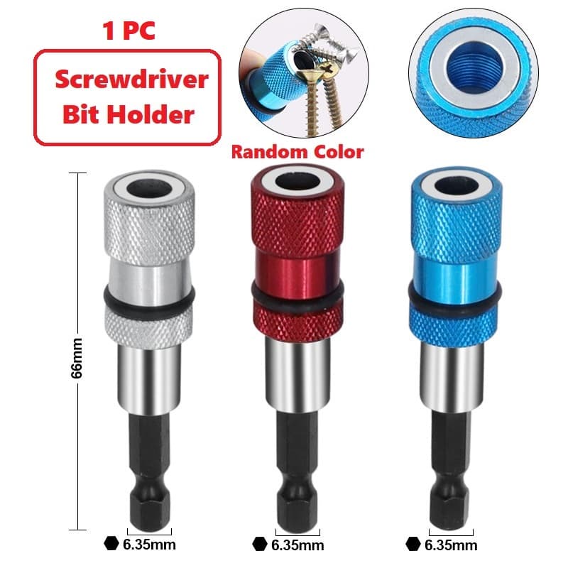 Broca Elétrica Com Haste Hexagonal 1/4 , Chave De Fenda Magnética , Suporte De , Limite De Magnetismo De Aço Inoxidável