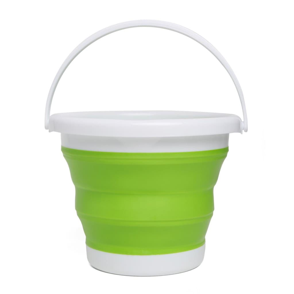 Balde Dobrável 5l Plastico Retrátil Desmontável Mop