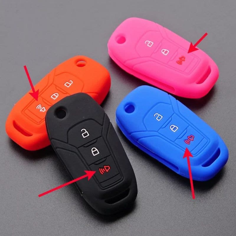 Capa Silicone Chave Canivete Ford Ranger Ecosport