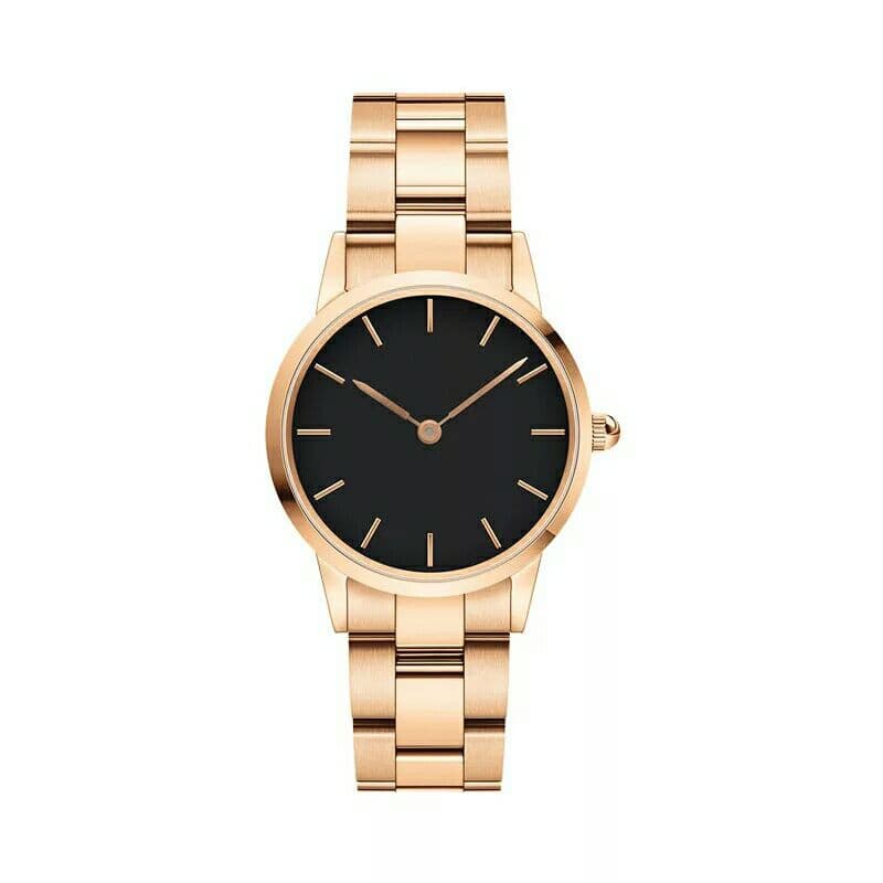 Marca de luxo rel贸gios femininos rosa ouro rel贸gios movimento japon锚s rel贸gio moda quartzo senhoras a莽o inoxid谩vel relogio feminino
