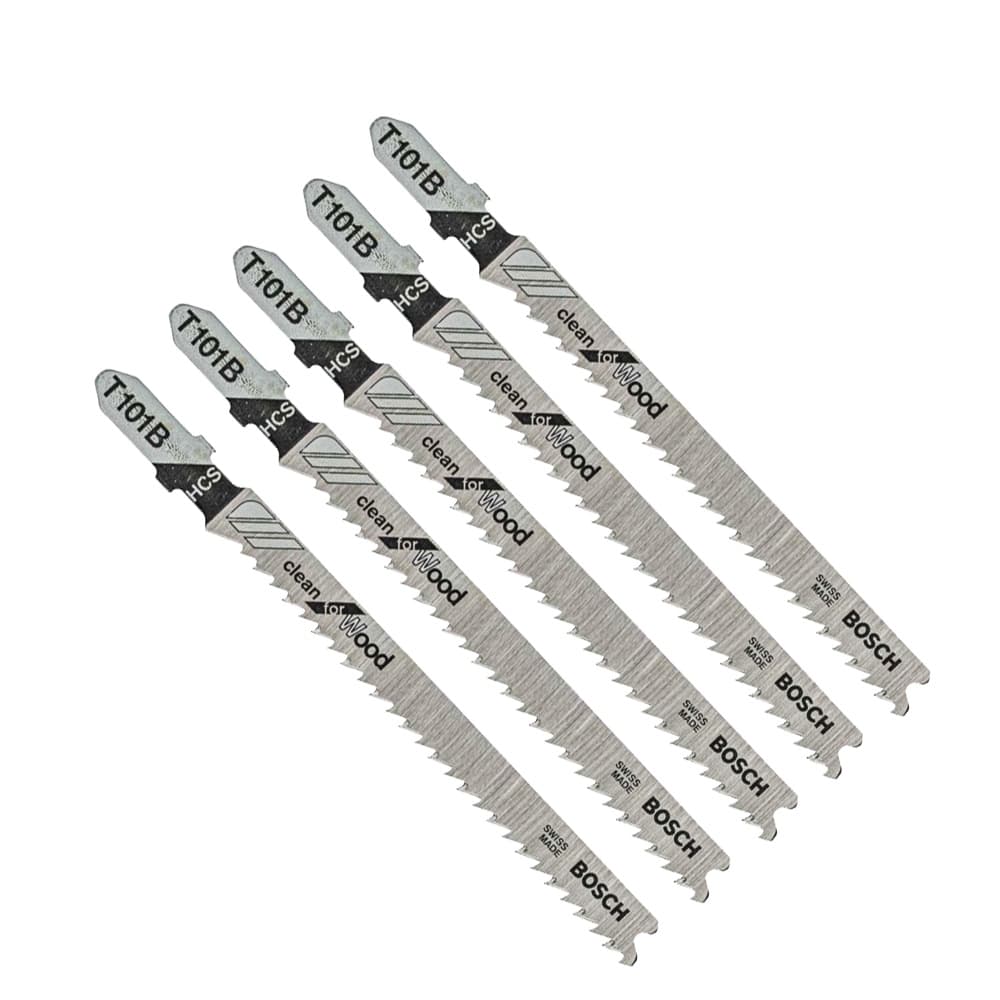 Lâmina Tico-Tico Bosch 76mm p/ Madeira 9 Dentes 5Pç Clean for Wood T101B