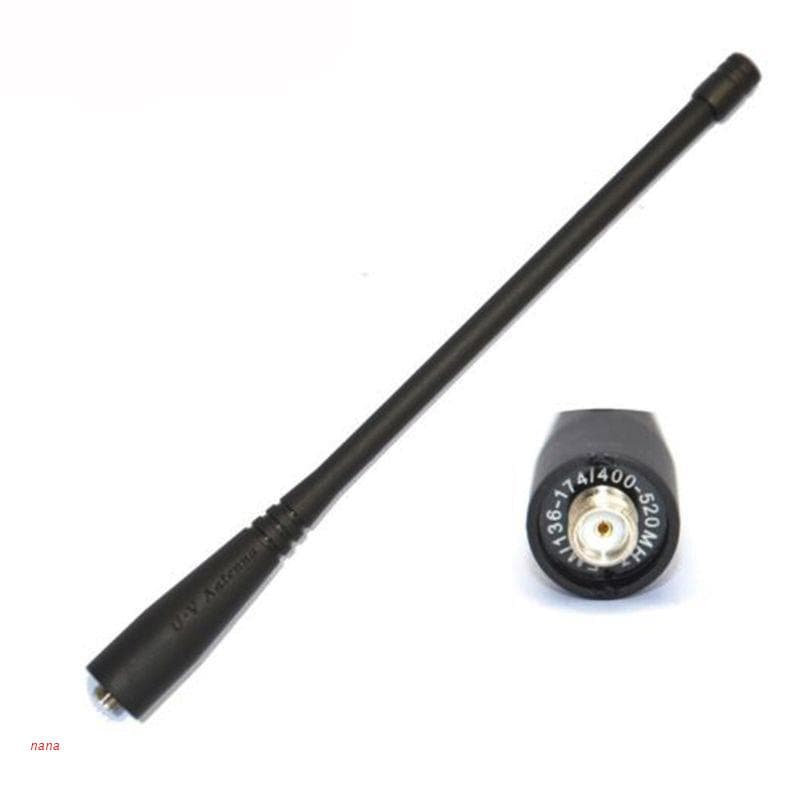 Antena Original SMA-Fêmea 17CM Band Para Rádios Bidirecionais UV-5R 5RE 136-174MHz & 400-520MHz