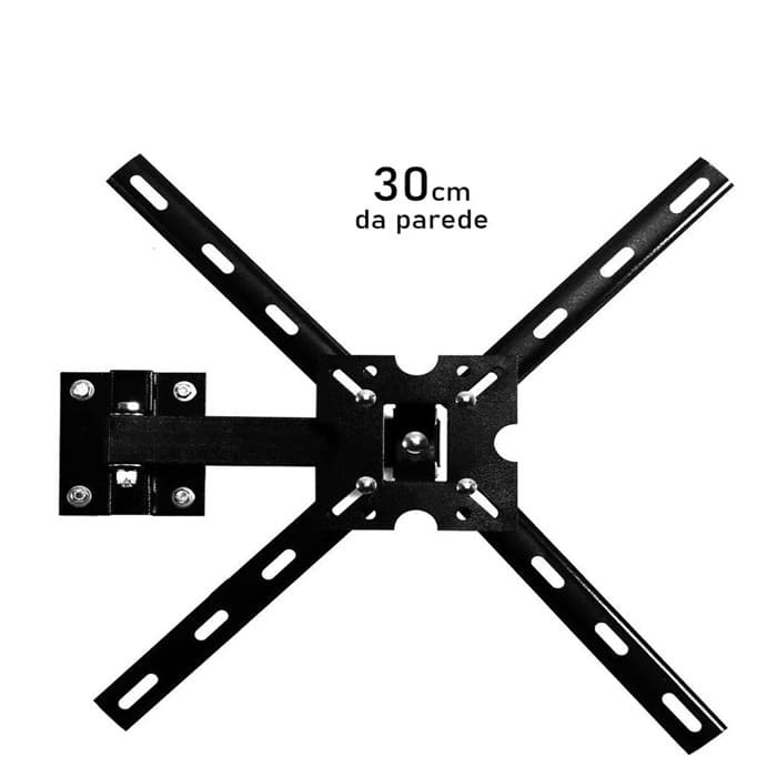 Suporte Articulado para TV e Monitor Telas 10 a 56 - Cab Quality QS-560 Plus