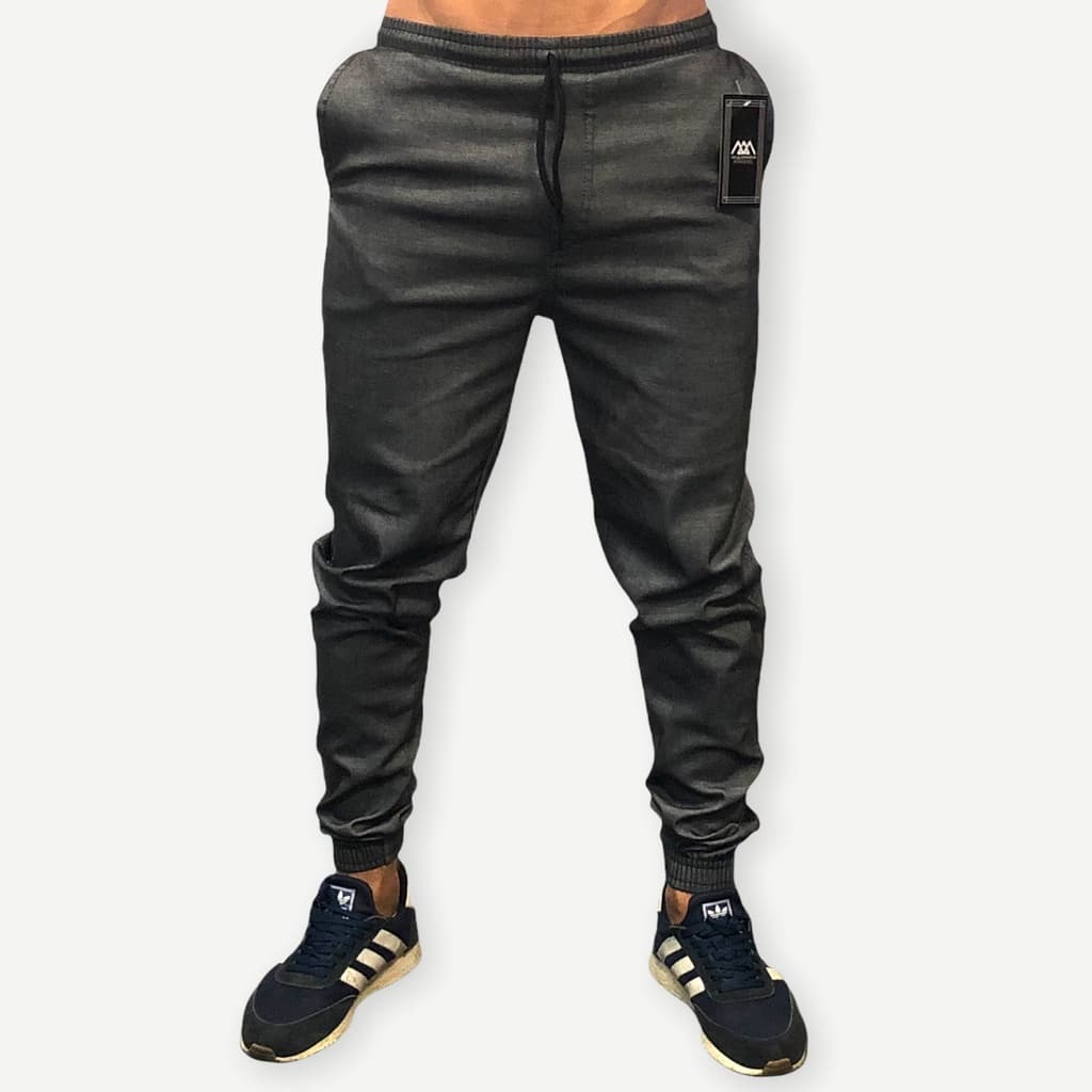 calça jogger masculina preta cinza chumb azul fake jeans branco bengaline entre outras com frete gratis e em promoção