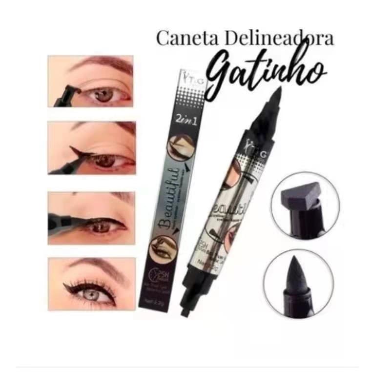 Carimbo Delineador Tango Beautiful Olho De Gatinho 2 Em 1 PRONTA ENTREGA